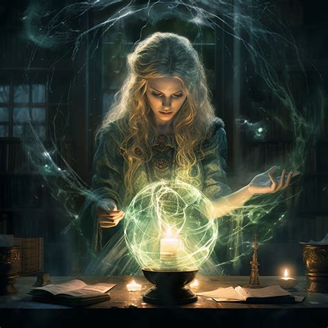 The power of visualization in witchcraft casting